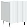 vidaXL Natskab Hvid 43 x 34,5 x 52 cm Konstrueret tr&aelig;