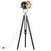 vidaXL gulvlampe med trefod 171 cm massivt mangotr&aelig;