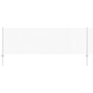 vidaXL Hegn med post S&oslash;lv 0,8 x 50 m St&aring;l