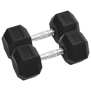 vidaXL h&aring;ndv&aelig;gte 2 stk. 15 kg st&oslash;bejern i alt