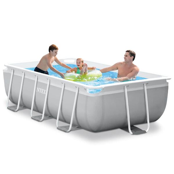 Intex swimmingpools&aelig;t Prism Frame rektangul&aelig;r 300 x 175 x 80 cm