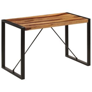 vidaXL spisebord 120x60x76 cm massivt akacietr&aelig;