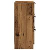 vidaXL skænk 60x30x70 cm konstrueret træ antikt trælook