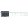 vidaXL Fuglebur Antracit 821,5 x 111 x 142 cm Galvaniseret st&aring;l