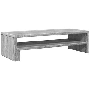 vidaXL sk&aelig;rmstander 54x22x15 cm konstrueret tr&aelig; gr&aring; sonoma-eg