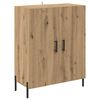 vidaXL Highboard Artisan Egetr&aelig; 69,5 x 34 x 180 cm Konstrueret tr&aelig;