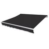 vidaXL Manuel Markise 3 x 2,5 m Antracit 100% polyester