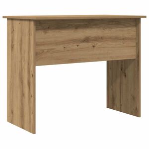 vidaXL skrivebord 90x50x74 cm konstrueret tr&aelig; kunsteg