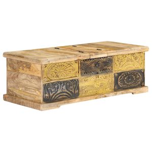 vidaXL sofabord 100x50x35 cm massivt mangotr&aelig;