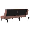vidaXL 2-personers sovesofa stof