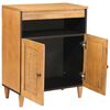 vidaXL Sideboard Lysebrun 33,5 x 60 x 75 cm
