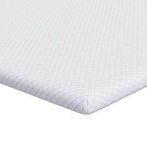 vidaXL Minde skum madras top 80 x 200 cm Thick Stof-100% polyester
