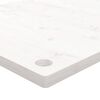 vidaXL skrivebordsplade 110x55x2,5 cm massivt fyrretr&aelig; hvid