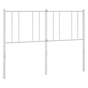 vidaXL udskiftningsgavl 120 cm metal hvid