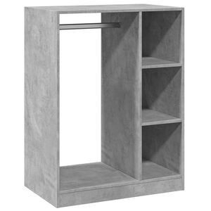 vidaXL t&oslash;jreol 77x48x102 cm konstrueret tr&aelig; betongr&aring;
