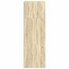 vidaXL reol 40x41x124 cm konstrueret træ sonoma-eg