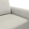 vidaXL 2-personers sofa 120 cm velour cremefarvet