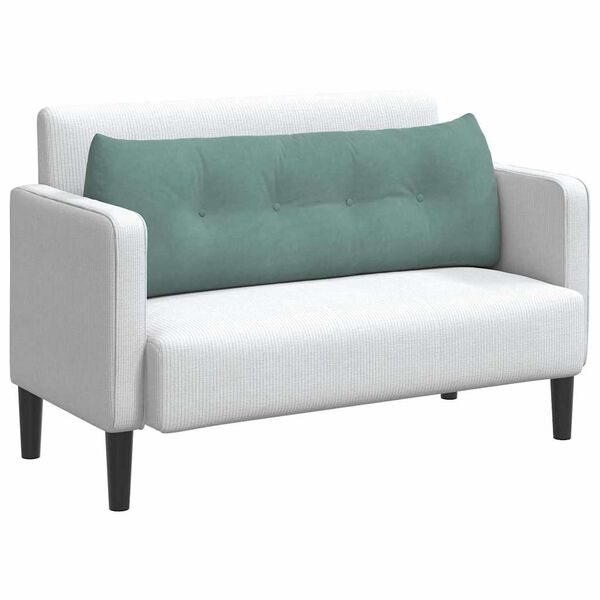 vidaXL Rygpude Havgr&oslash;n 140 x 24 x 50 cm Fl&oslash;jl