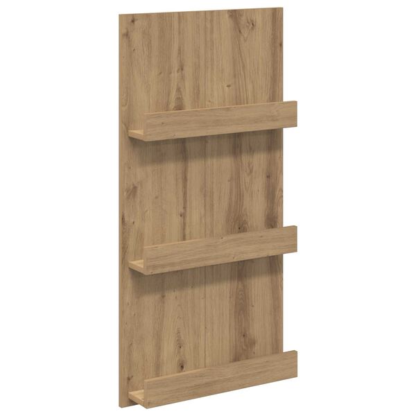 vidaXL Magasin Rack Artisan Egetr&aelig; 51 x 11 x 102 cm Konstrueret tr&aelig;
