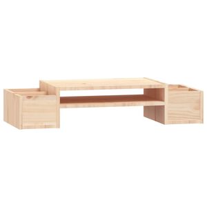 vidaXL sk&aelig;rmholder 70x27,5x15 cm massivt fyrretr&aelig;