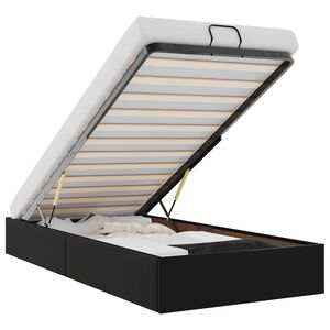 vidaXL osmannisk sengeramme uden madras 80x200 cm kunstl&aelig;der sort