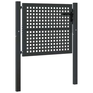 vidaXL havel&aring;ge antracitgr&aring; 100x75 cm st&aring;l