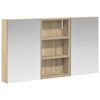 vidaXL Badev&aelig;relsesskabs&aelig;t 3 stk. 90 x 10,5 x 50 cm Konstrueret tr&aelig;