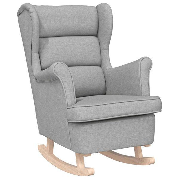 vidaXL gyngestol 74x90x102 cm stof skygr&aring;