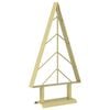 vidaXL Metal juletr&aelig; KUOPIO 60 cm St&aring;l Guld