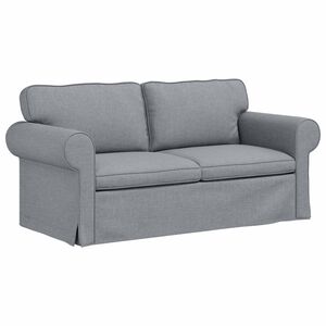 vidaXL Sofa Lysegr&aring; 175 x 82 x 80 cm Stof
