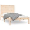 vidaXL sengeramme 90x200 cm massivt tr&aelig;