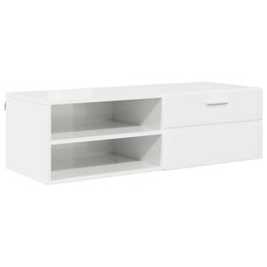 vidaXL Tr&aelig;skab 100,5 x 39 x 30 cm Beton Gr&aring; Konstrueret tr&aelig;