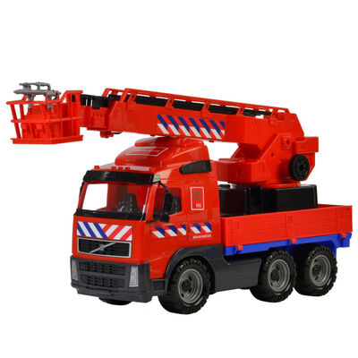 Polesie legetøjsbrandbil Volvo rød