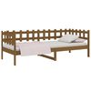 vidaXL daybed 90x200 cm massivt fyrretr&aelig; gyldenbrun