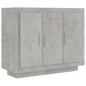 vidaXL sk&aelig;nk 92x35x75 cm konstrueret tr&aelig; betongr&aring;