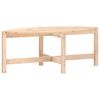 vidaXL sofabord 118x63x45 cm massivt fyrretr&aelig;