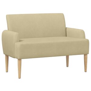 vidaXL L&aelig;nestol med knap tufting Lys Gr&oslash;n Gr&aring; 116 x 67 x 81 cm