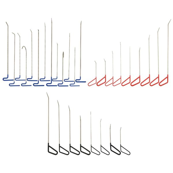 vidaXL krogst&aelig;nger til reparation af buler 30 dele rustfrit st&aring;l