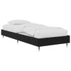 vidaXL Sengestel Sort eg 80 x 200 cm Konstrueret tr&aelig;