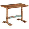 vidaXL spisebord 110x55x78 cm massivt genbrugstr&aelig;