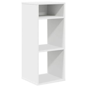 vidaXL bogreol 34x31x80 cm konstrueret tr&aelig; hvid
