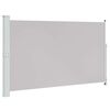 vidaXL sammenrullelig sidemarkise til terrassen 180x300 cm gr&aring;