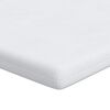 vidaXL Madras topper 160 x 200 cm tyk Jacquard stof Hvid