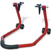 VidaXL Motorcykel Forstativ R&oslash;d