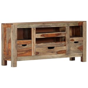vidaXL sk&aelig;nk 100x30x50 cm massivt akacietr&aelig; gr&aring;