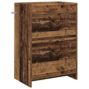 vidaXL Badev&aelig;relse Under Vask Skab Gammelt tr&aelig; 56 x 37,5 x 81 cm