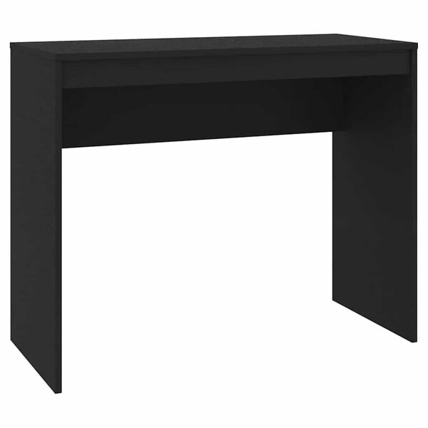 vidaXL skrivebord 90x40x72 cm konstrueret tr&aelig; sort