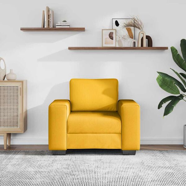 vidaXL sofastol 100x77x82 cm stof lysegul