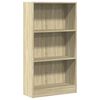 vidaXL bogreol 60x24x109 cm konstrueret tr&aelig; sonoma-eg