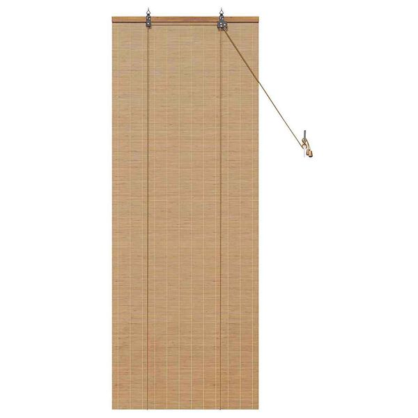 vidaXL Rullegardin Brun 60 x 160 cm Bambus